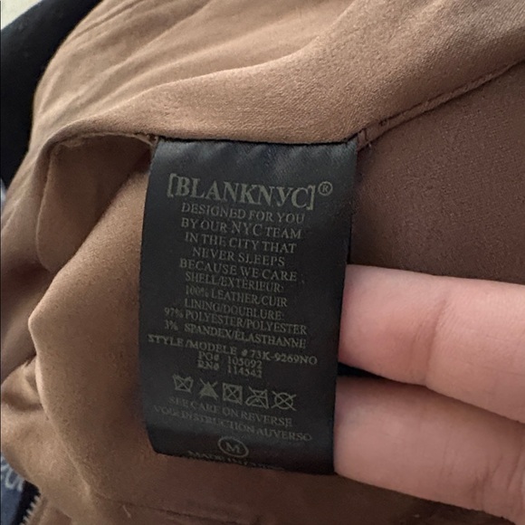 Blank NYC Brown Suede Women's Jacket - Picture 8 of 8